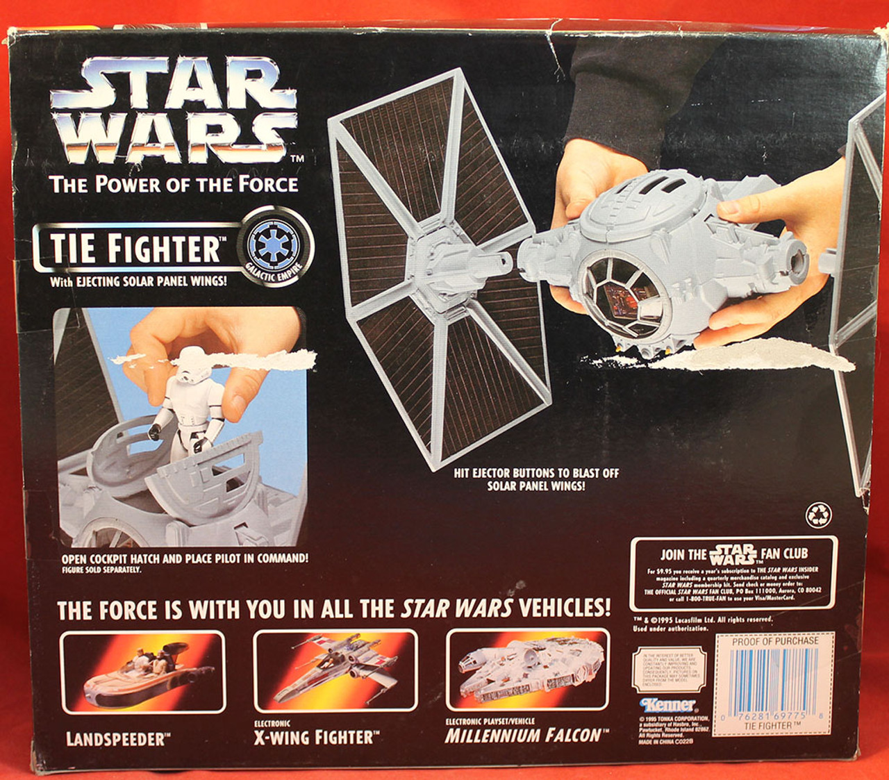 Star Wars Power of the Force POTF TIE Fighter