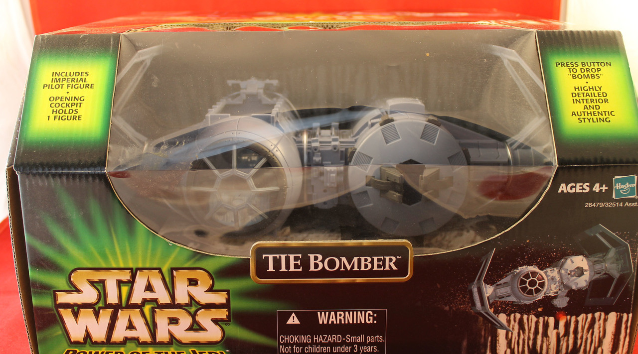 Star Wars Power of the Jedi POTJ TIE Bomber with Imperial Pilot