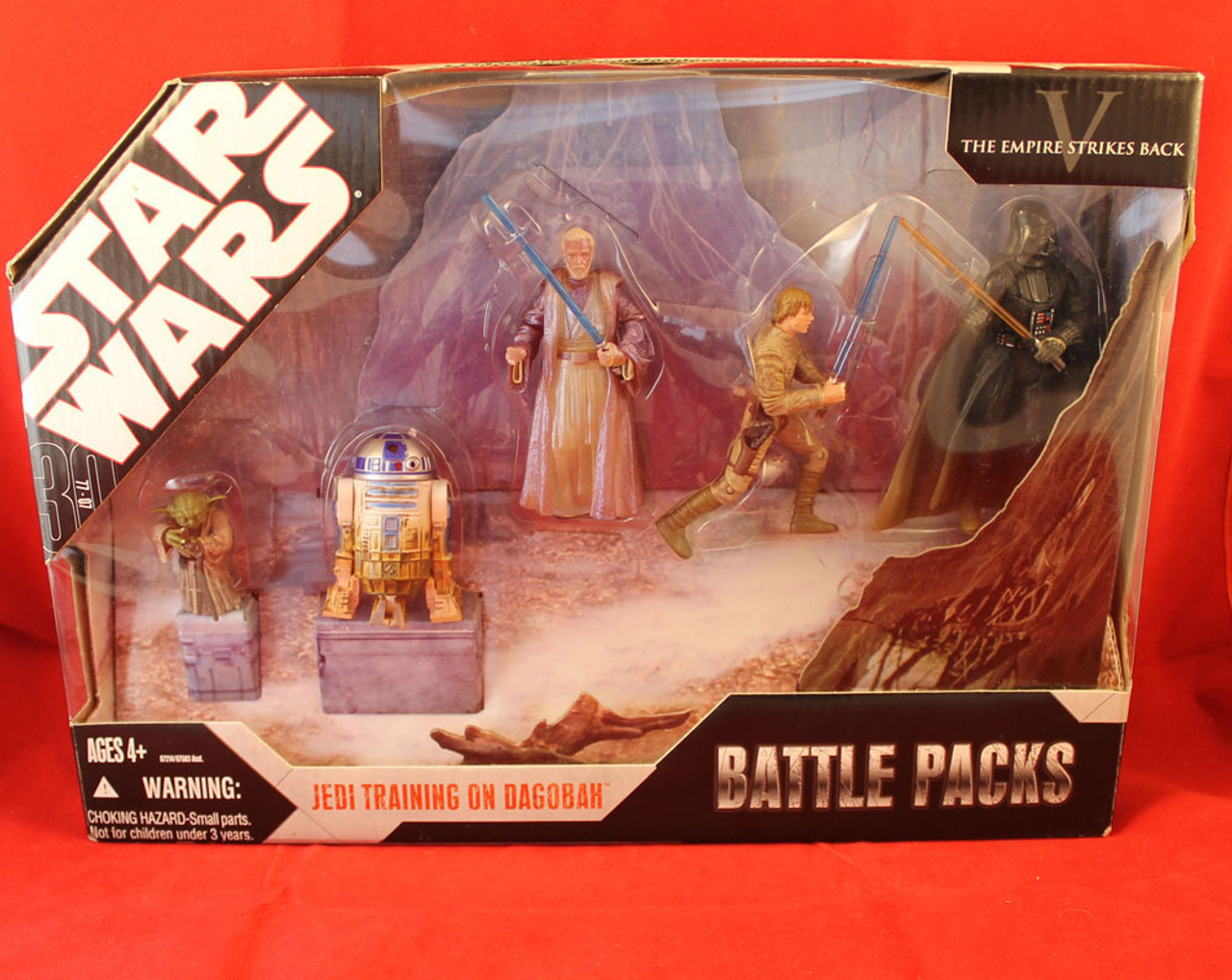 Star Wars TAC 30th Anniversary Collection Battle Packs Jedi Training on Dagobah