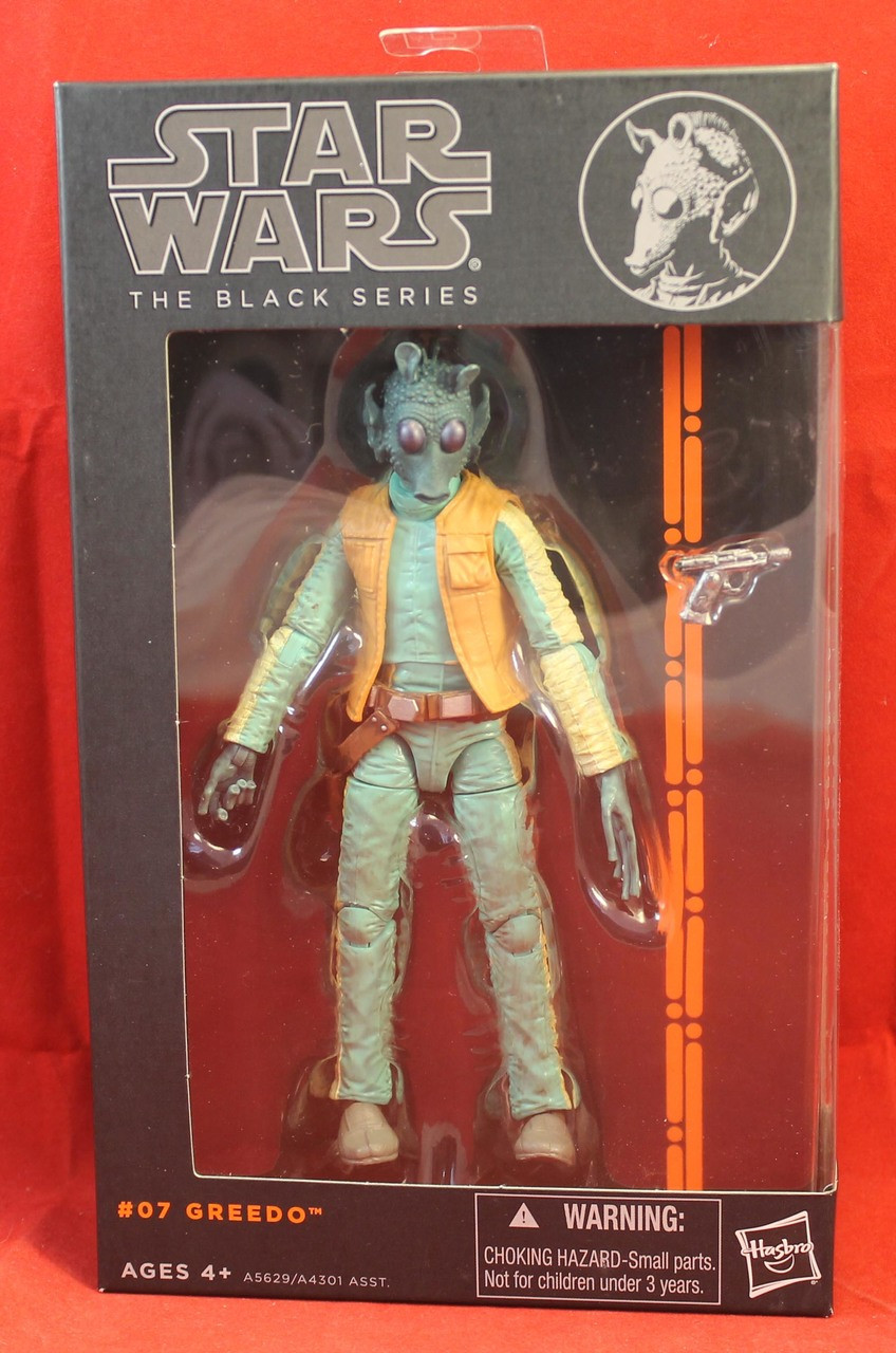 Star Wars The Black Series 6" #07 Greedo - He Shot First