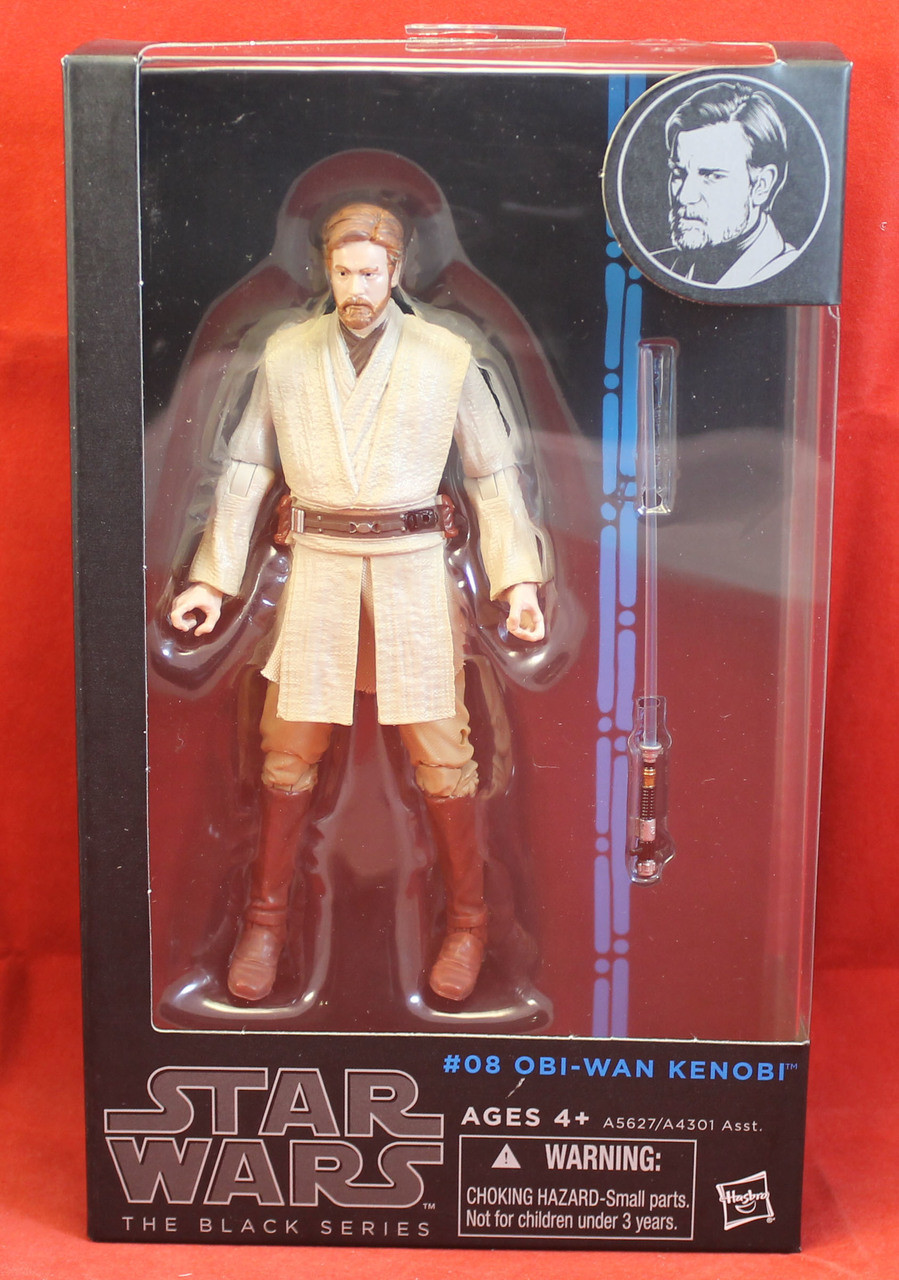 Star Wars The Black Series 6" #08 Obi-Wan Kenobi Blue Box