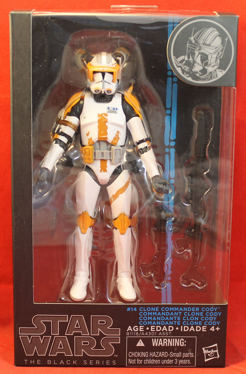 Star Wars The Black Series 6" #14 Clone Commander Cody