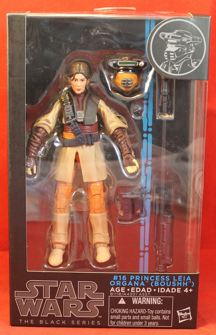 Star Wars The Black Series 6" #16 Leia Organa Boushh