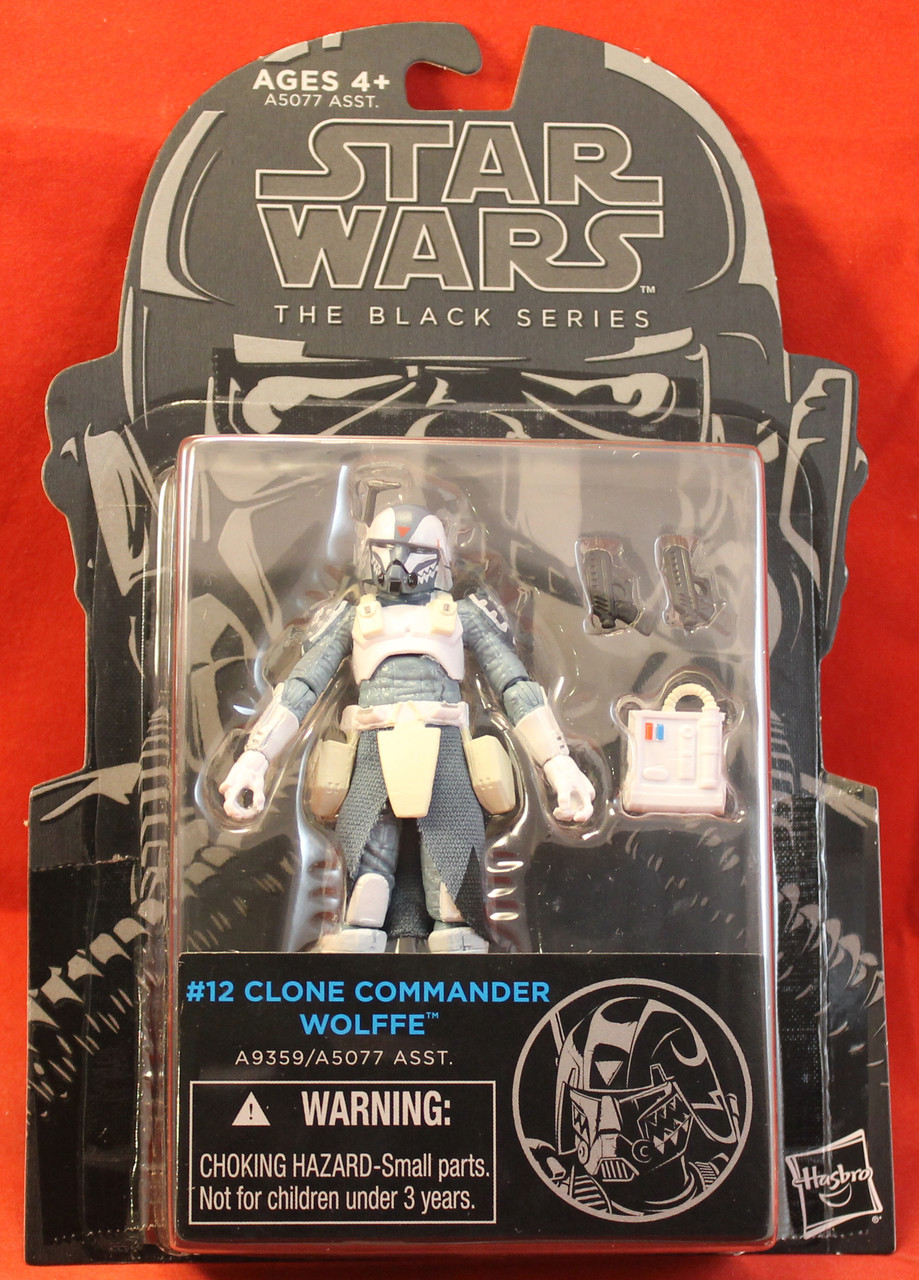 Star Wars The Black Series Blue 3.75" #12 Clone Commander Wolffe