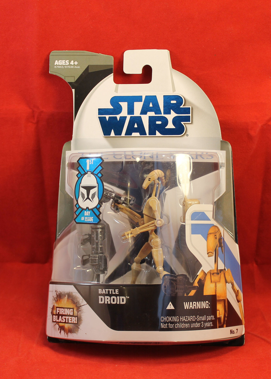 Star Wars The Clone Wars 2008 #07 Battle Droid