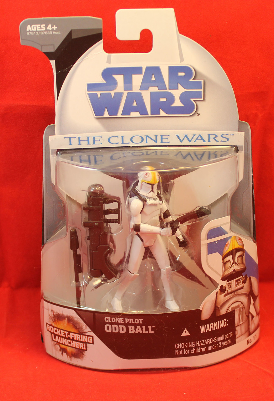 Star Wars The Clone Wars 2008 #11 Clone Pilot Odd Ball