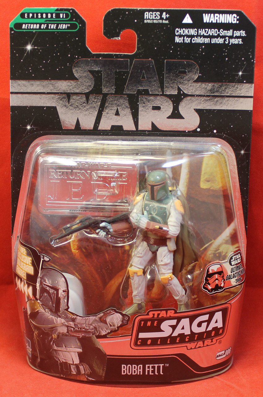 Star Wars The Saga Collection #006 Boba Fett UGH Silver