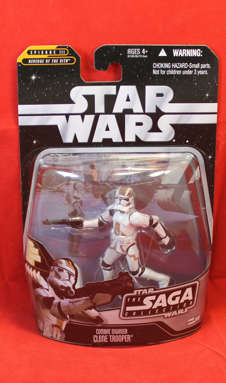 Star Wars The Saga Collection #068 Combat Engineer Clone Trooper
