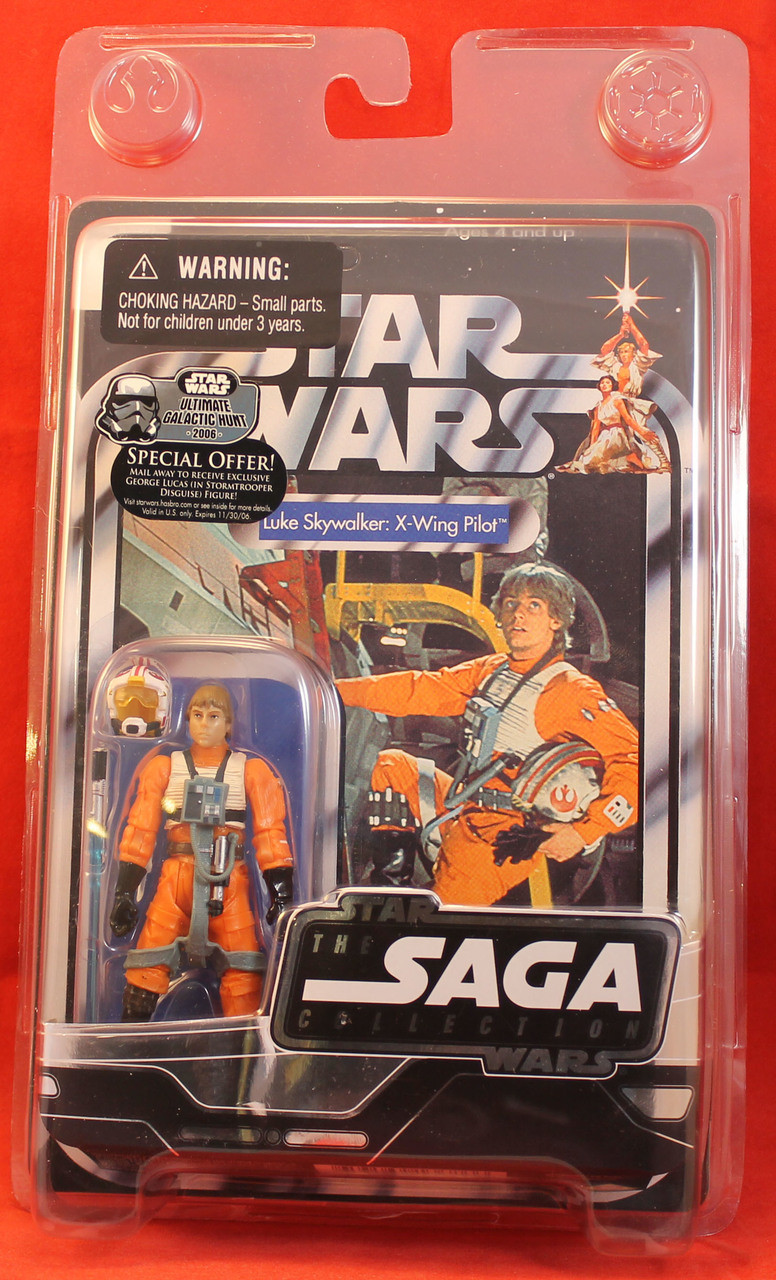 Star Wars The Saga Collection Luke Skywalker X-Wing Pilot
