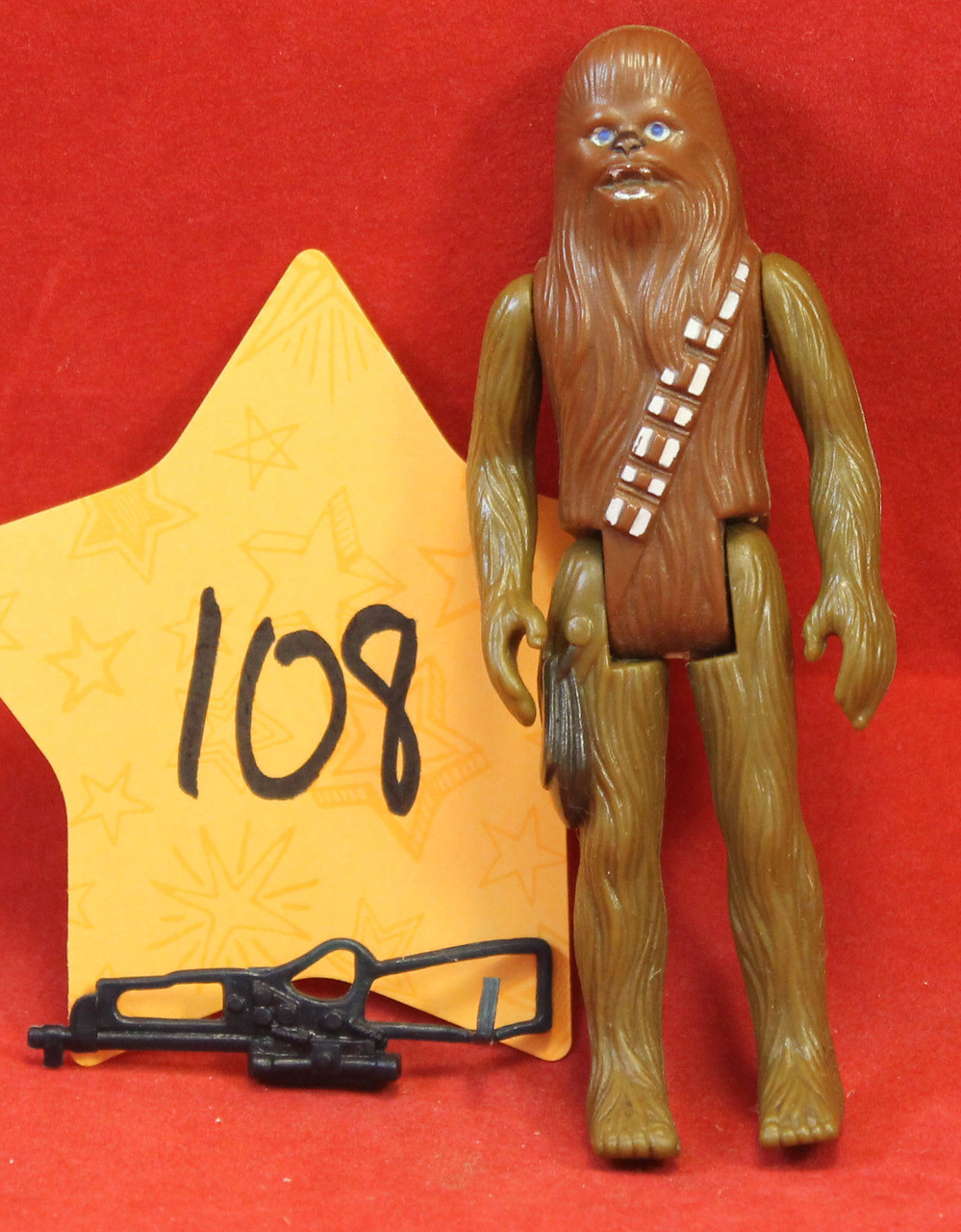 Star Wars Vintage Chewbacca  1977 Hong Kong #108