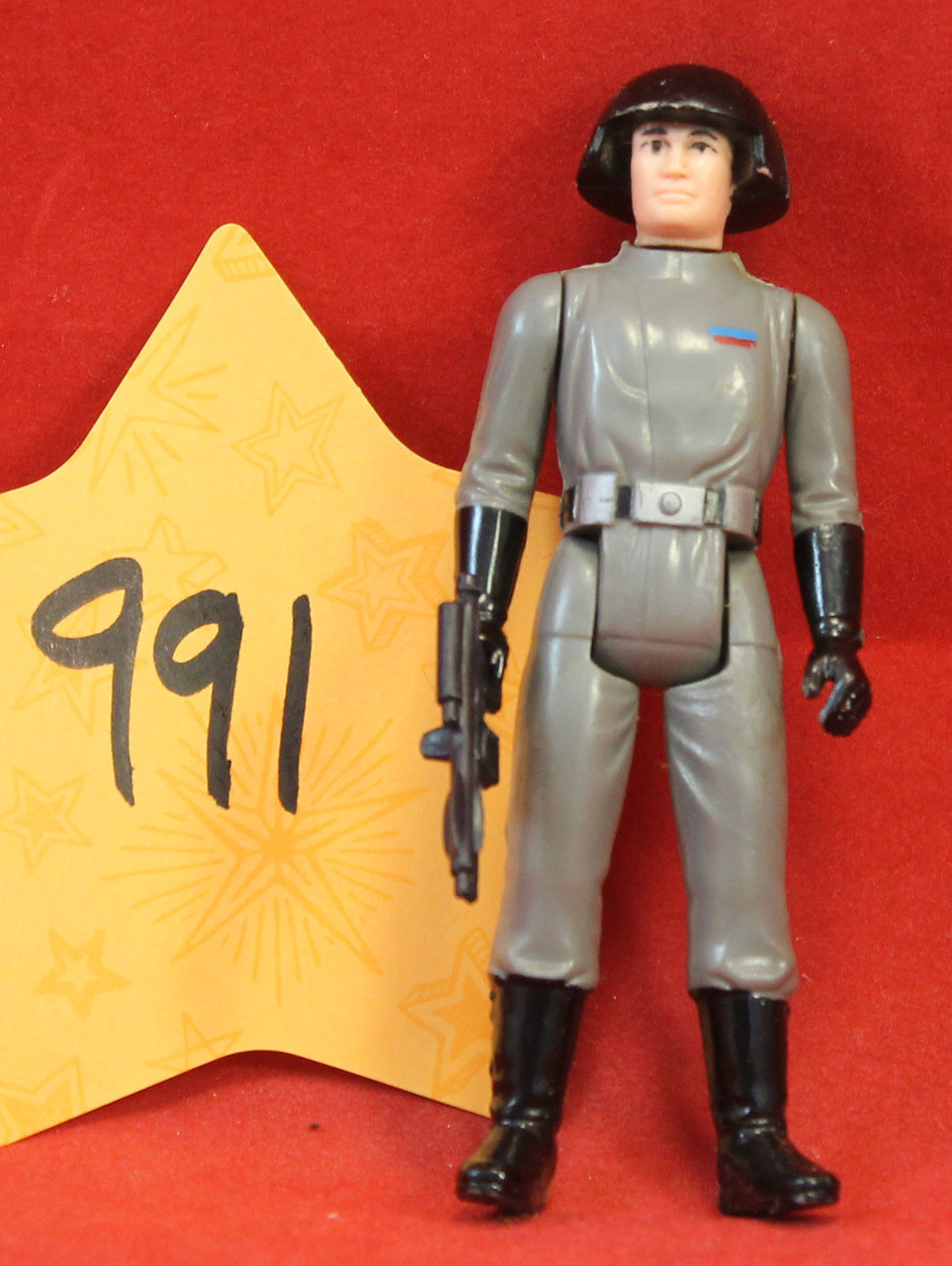 Star Wars Vintage Star Destroyer Commander  1977 Hong Kong #991