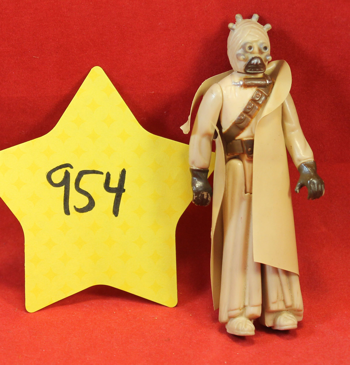 Star Wars Vintage Tusken Raider Sand People with Cape 1977 Hong Kong #954