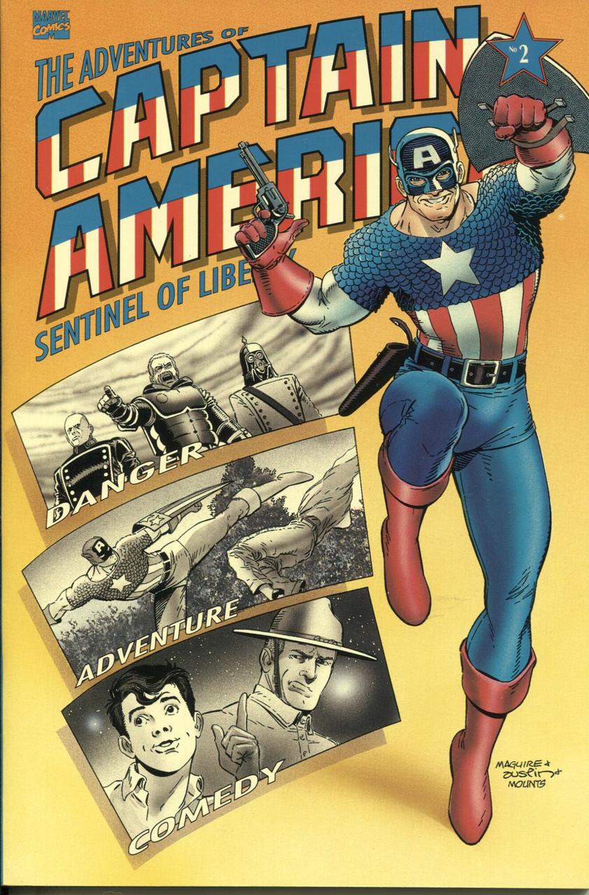 Adventures of Captain America Sentinel of Liberty #2 NM- 9.2