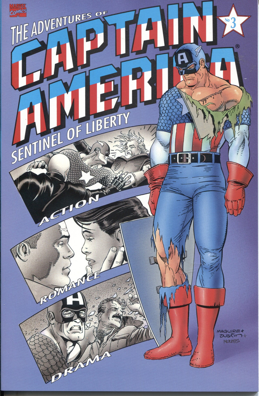 Adventures of Captain America Sentinel of Liberty #3 NM- 9.2