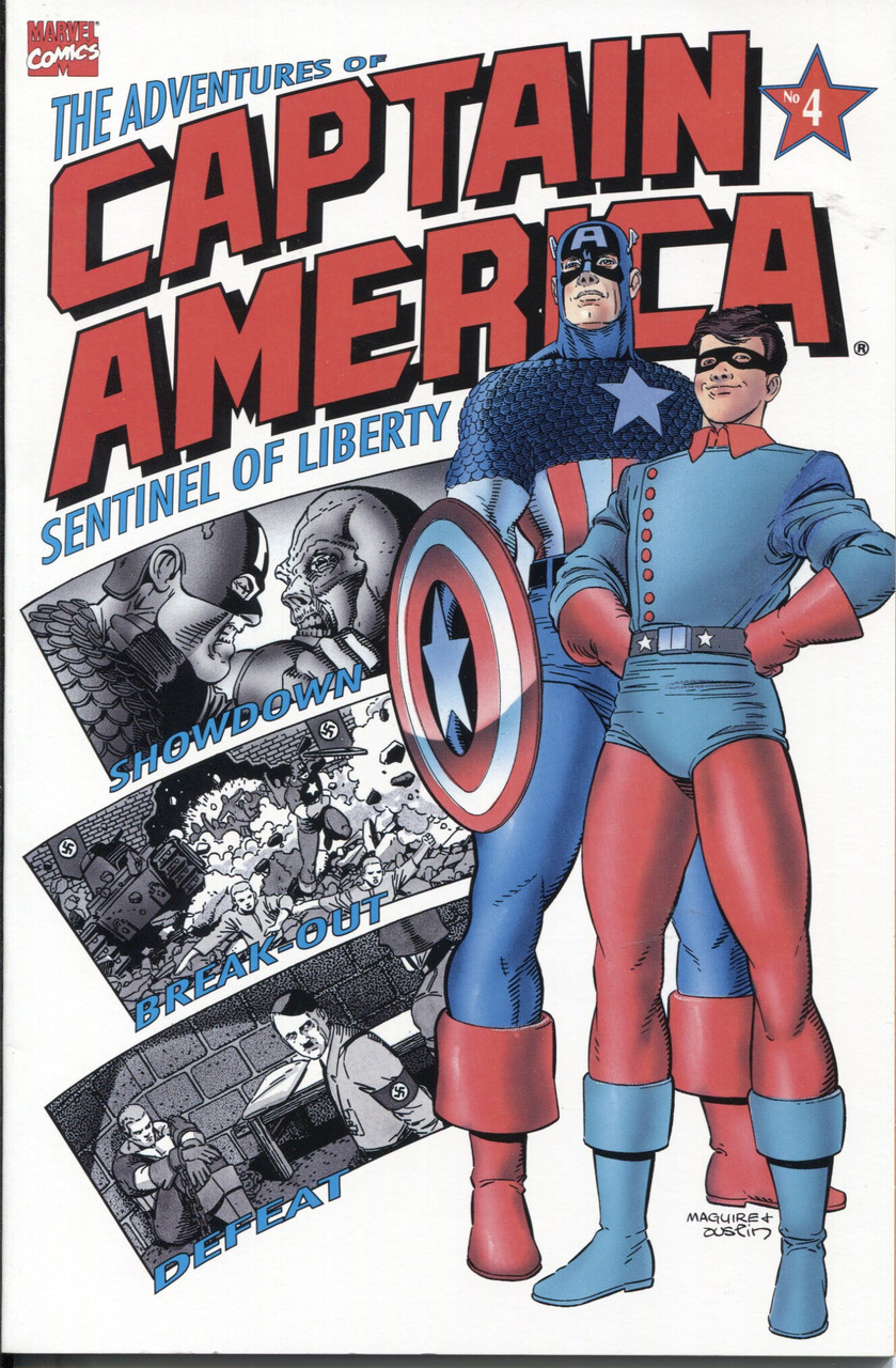 Adventures of Captain America Sentinel of Liberty #4 NM- 9.2