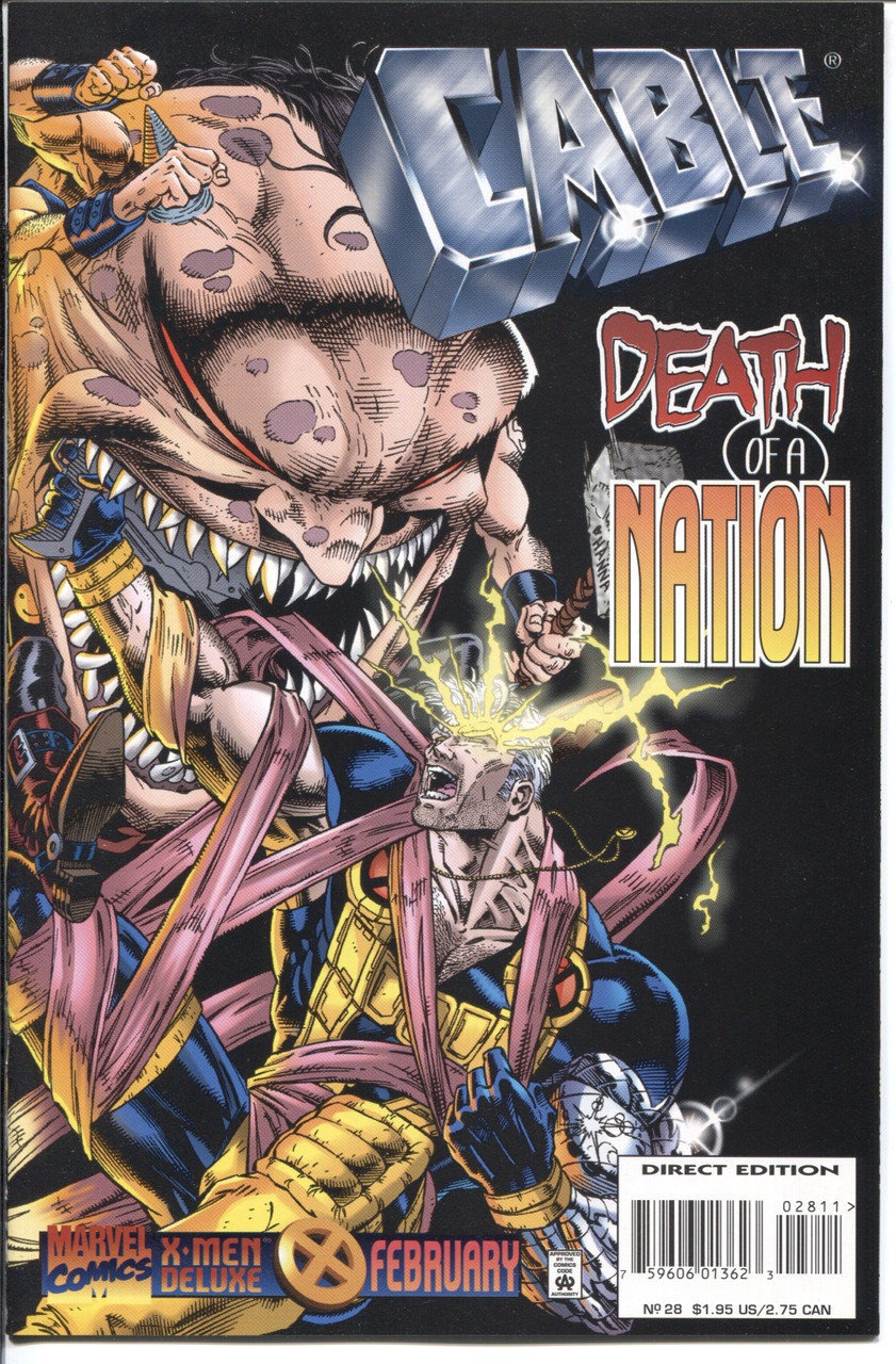 Cable (1993 Series) #28 Deluxe NM- 9.2