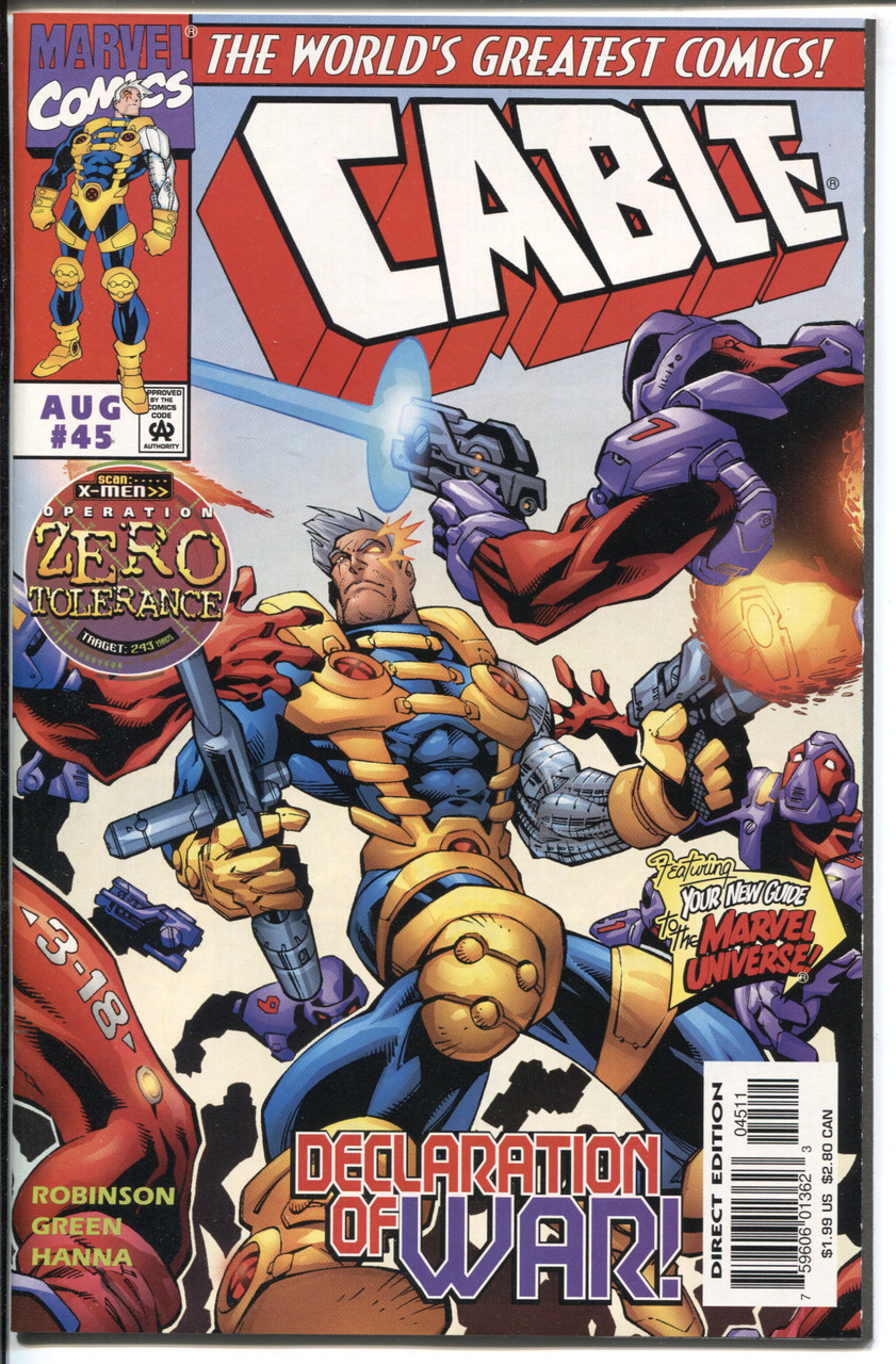 Cable (1993 Series) #45 NM- 9.2