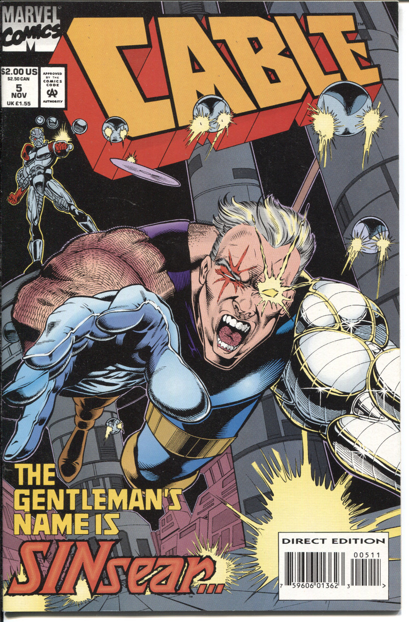 Cable (1993 Series) #5 NM- 9.2