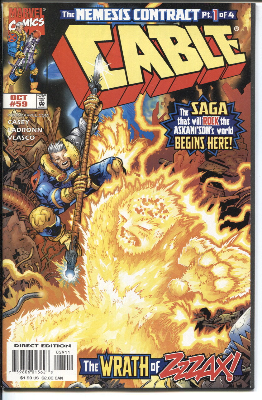 Cable (1993 Series) #59 NM- 9.2