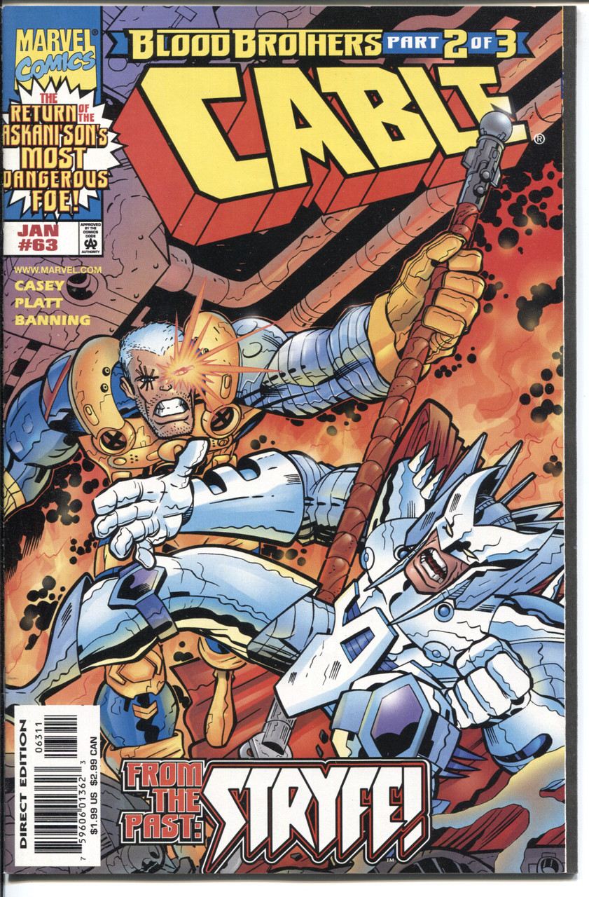 Cable (1993 Series) #63 NM- 9.2