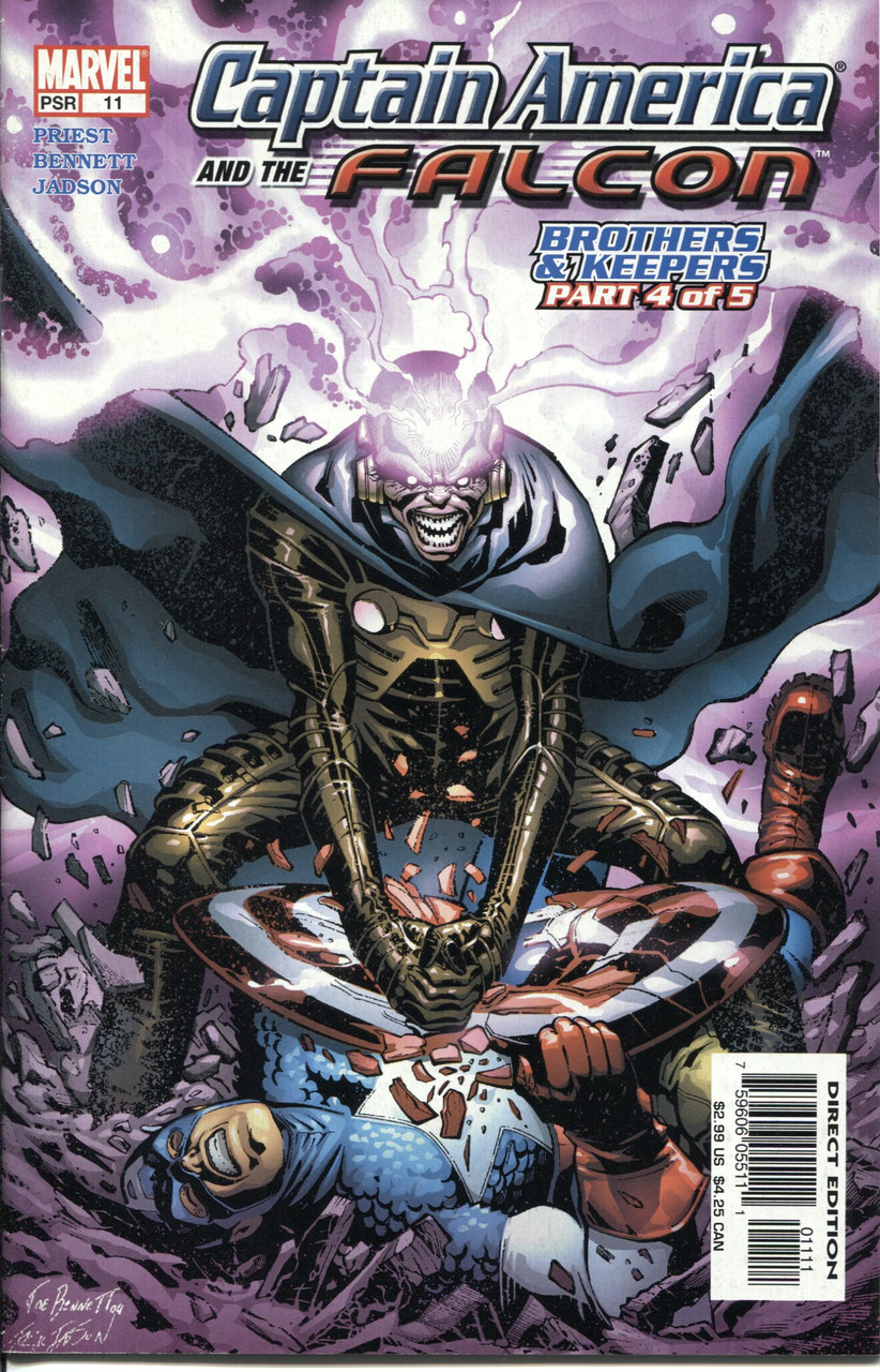 Captain America & The Falcon (2004 Series) #11 NM- 9.2