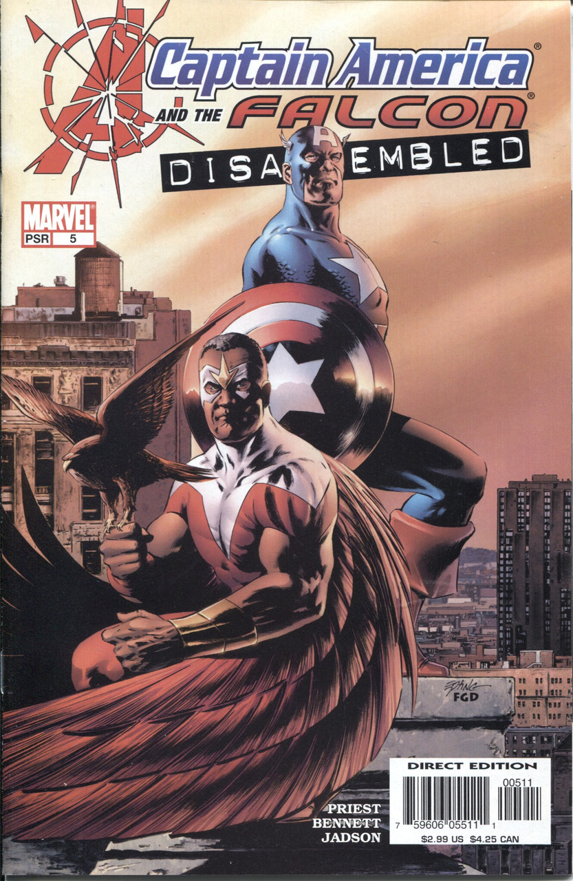 Captain America & The Falcon (2004 Series) #5 NM- 9.2