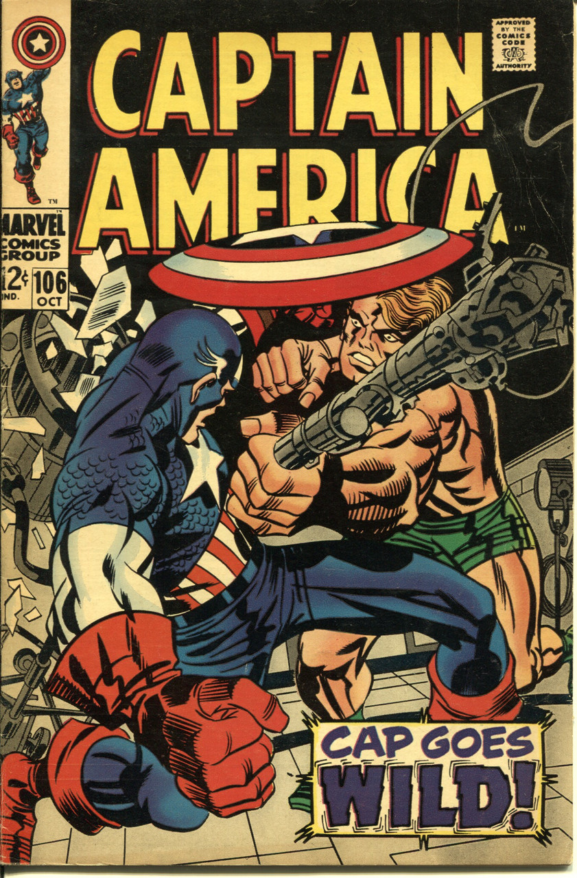 Captain America (1968 Series) #106 FN+ 6.5