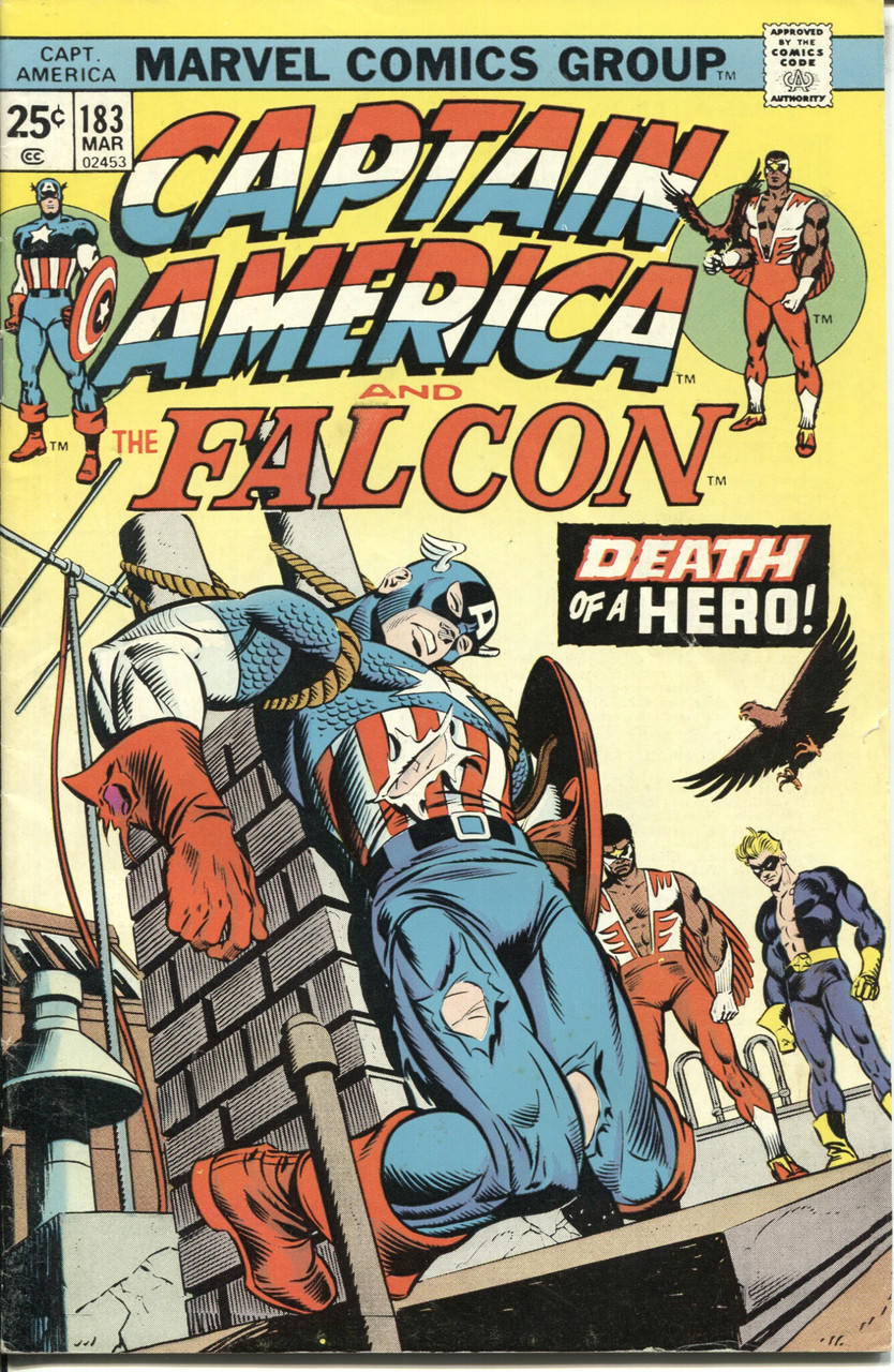 Captain America (1968 Series) #183 FN- 5.5