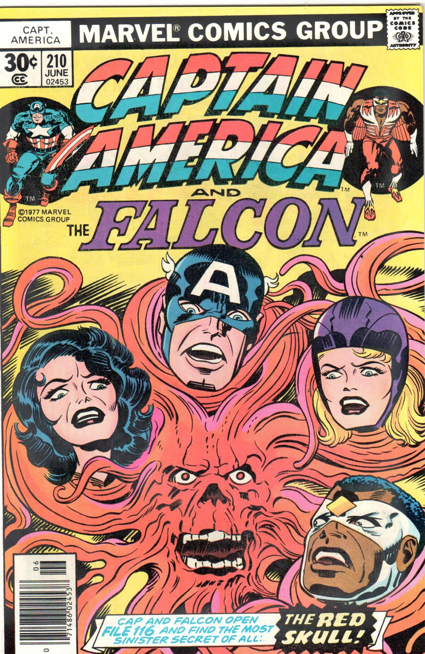 Captain America (1968 Series) #210 Newsstand VF/NM 9.0