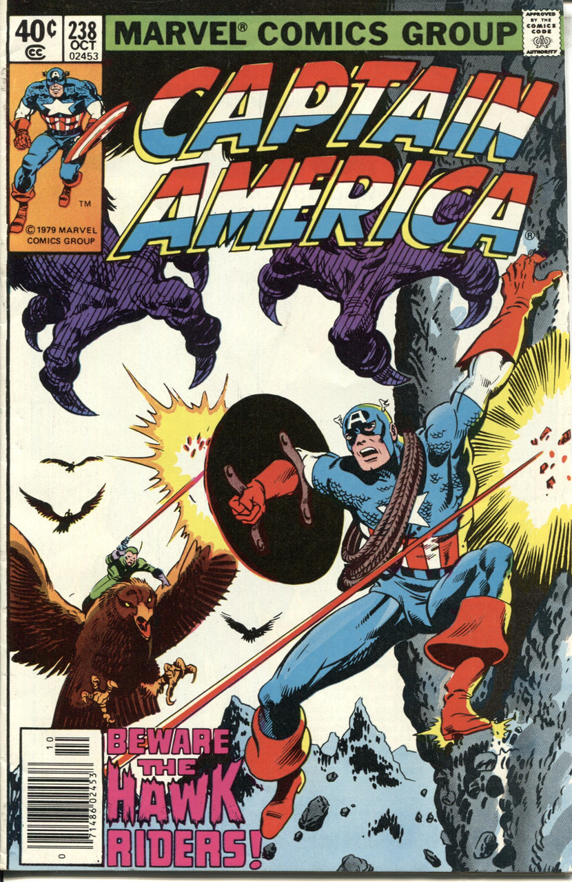 Captain America (1968 Series) #238 Newsstand VF+ 8.5