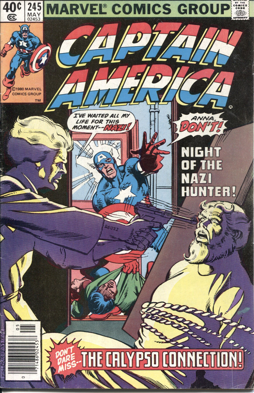 Captain America (1968 Series) #245 Newsstand FN/VF 7.0