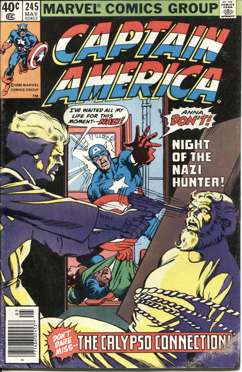 Captain America (1968 Series) #245 Newsstand FN- 5.5