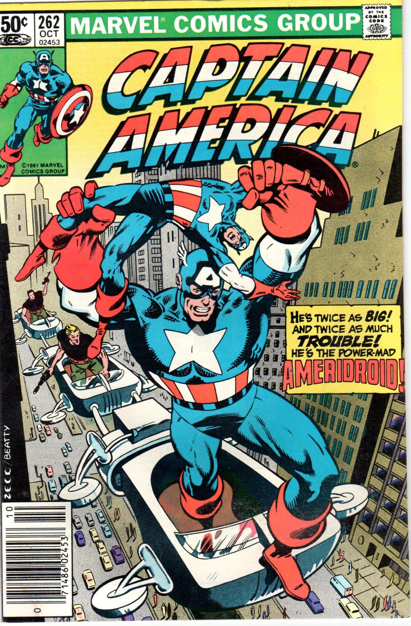 Captain America (1968 Series) #262 Newsstand NM- 9.2