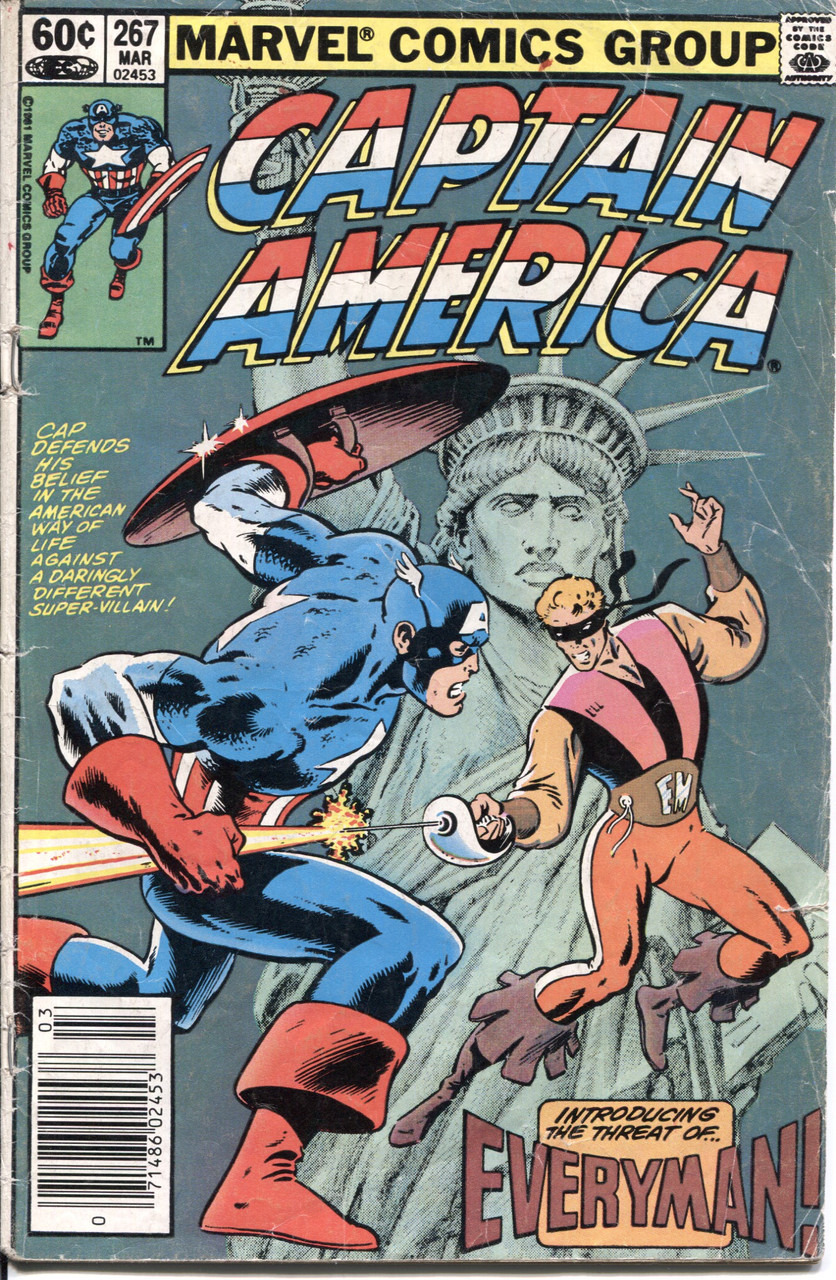 Captain America (1968 Series) #267 Newsstand GD/VG 3.0