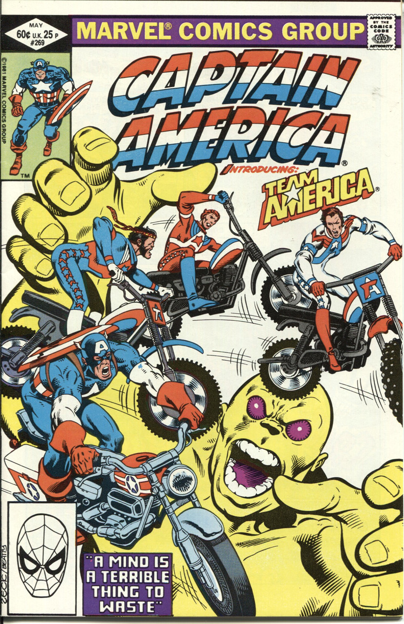 Captain America (1968 Series) #269 NM- 9.2