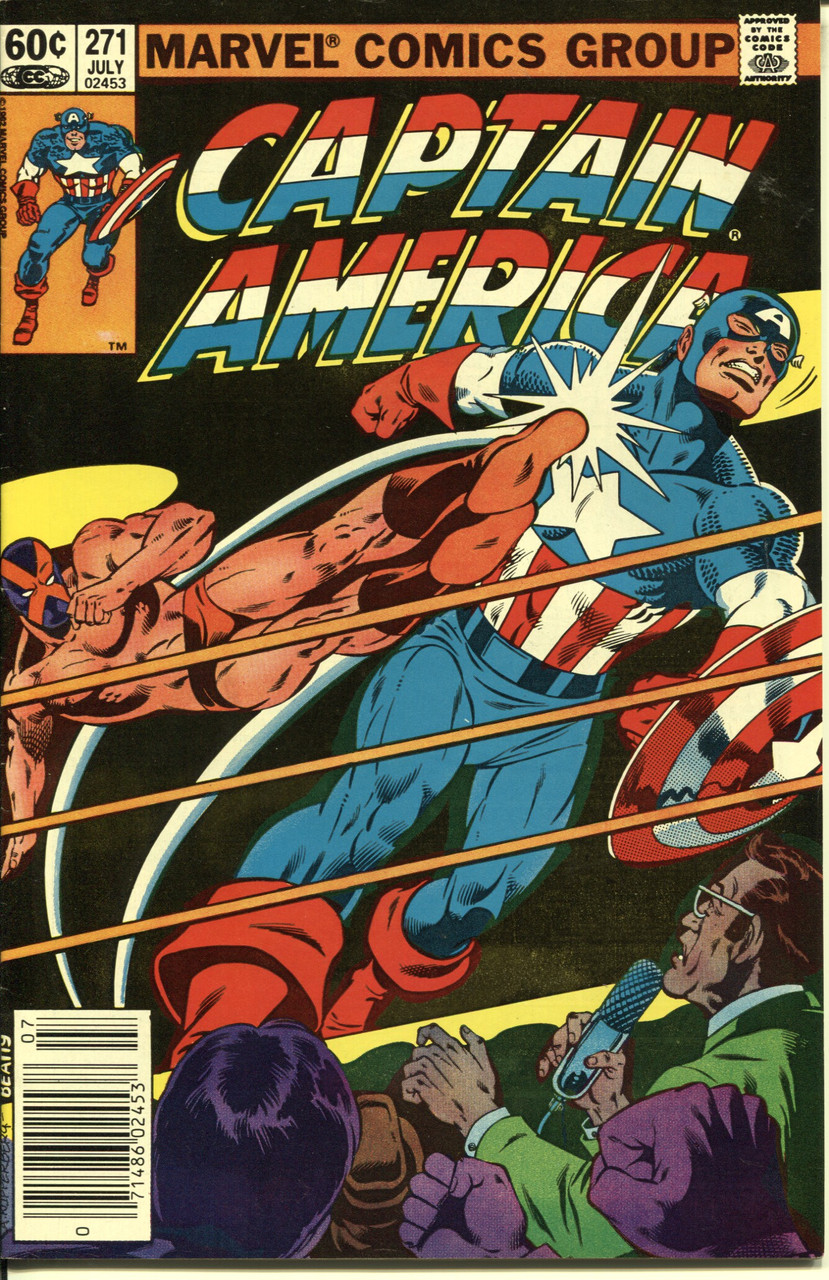 Captain America (1968 Series) #271 Newsstand NM- 9.2
