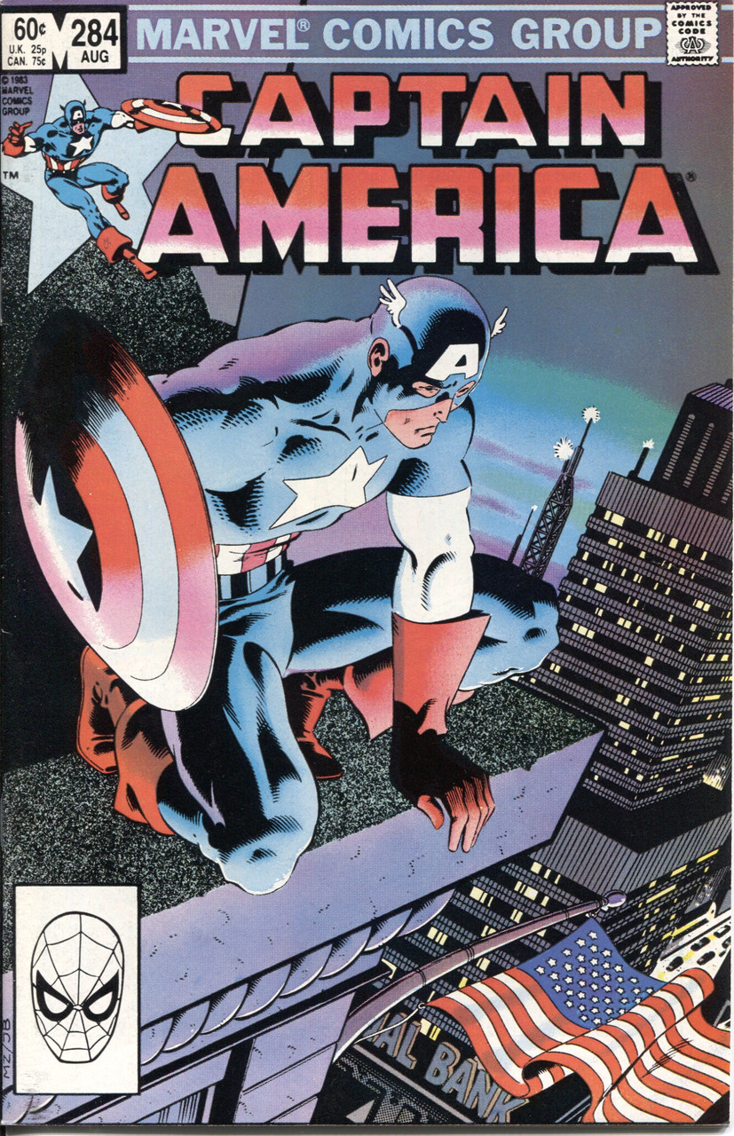 Captain America (1968 Series) #284 NM- 9.2