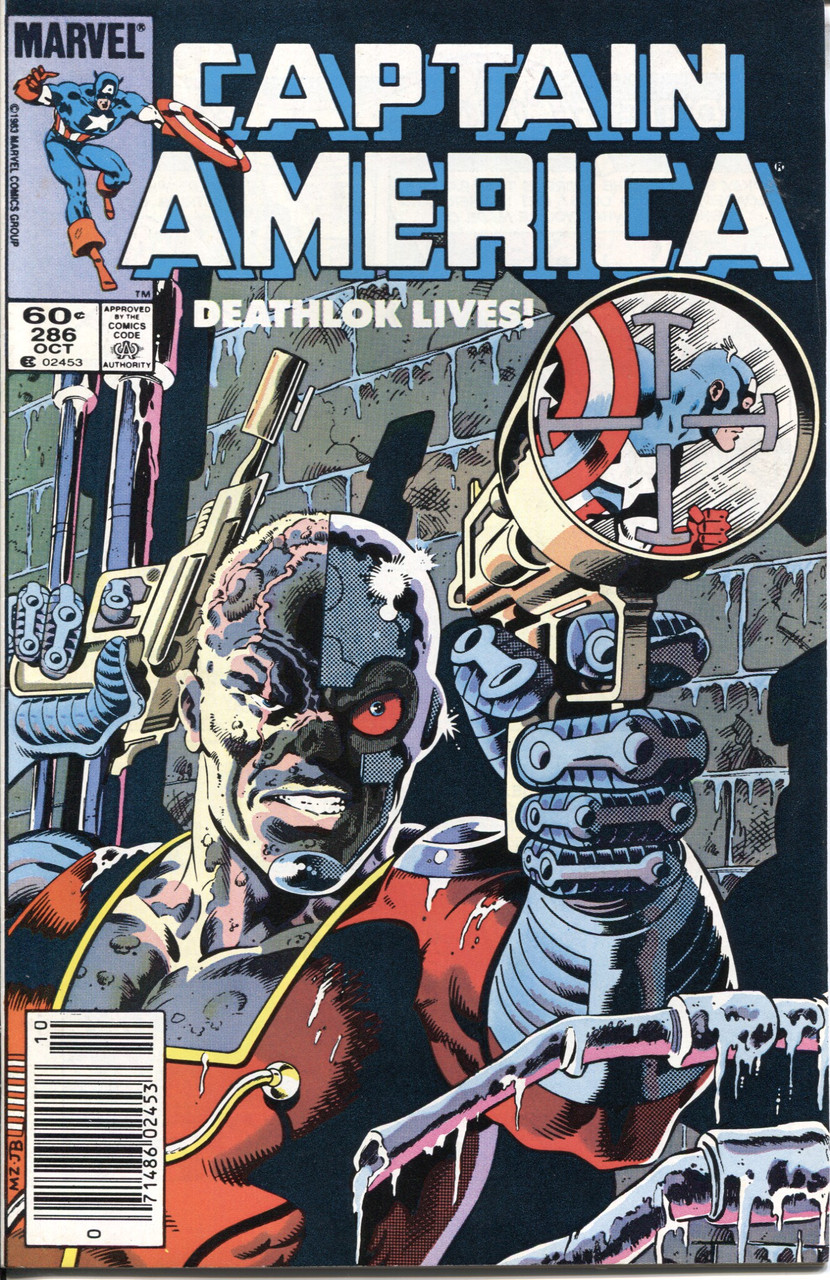 Captain America (1968 Series) #286 Newsstand NM- 9.2