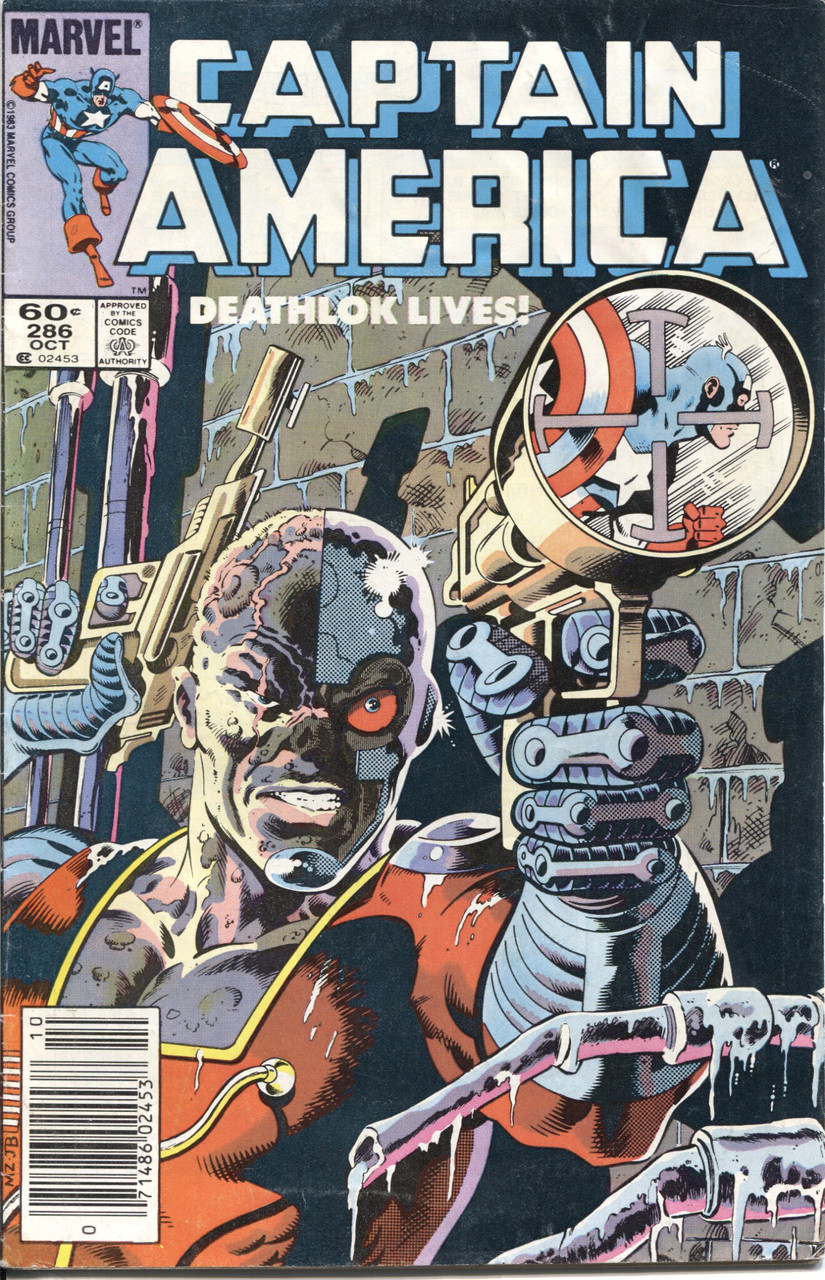 Captain America (1968 Series) #286 Newsstand VG/FN 5.0