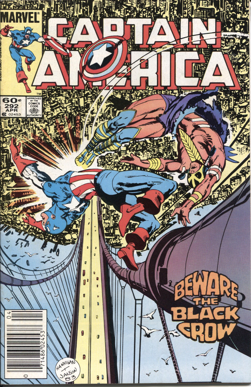 Captain America (1968 Series) #292 Newsstand VF 8.0