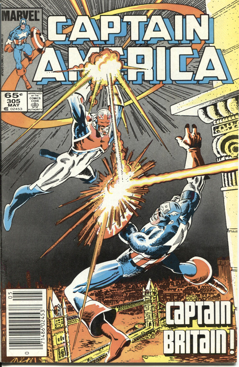 Captain America (1968 Series) #305 Newsstand NM- 9.2