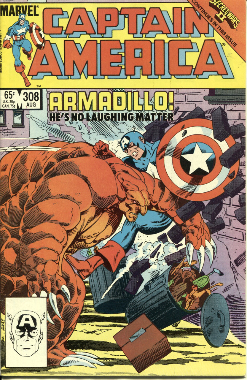 Captain America (1968 Series) #308 NM- 9.2