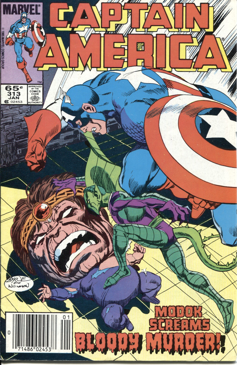 Captain America (1968 Series) #313 Newsstand VF/NM 9.0