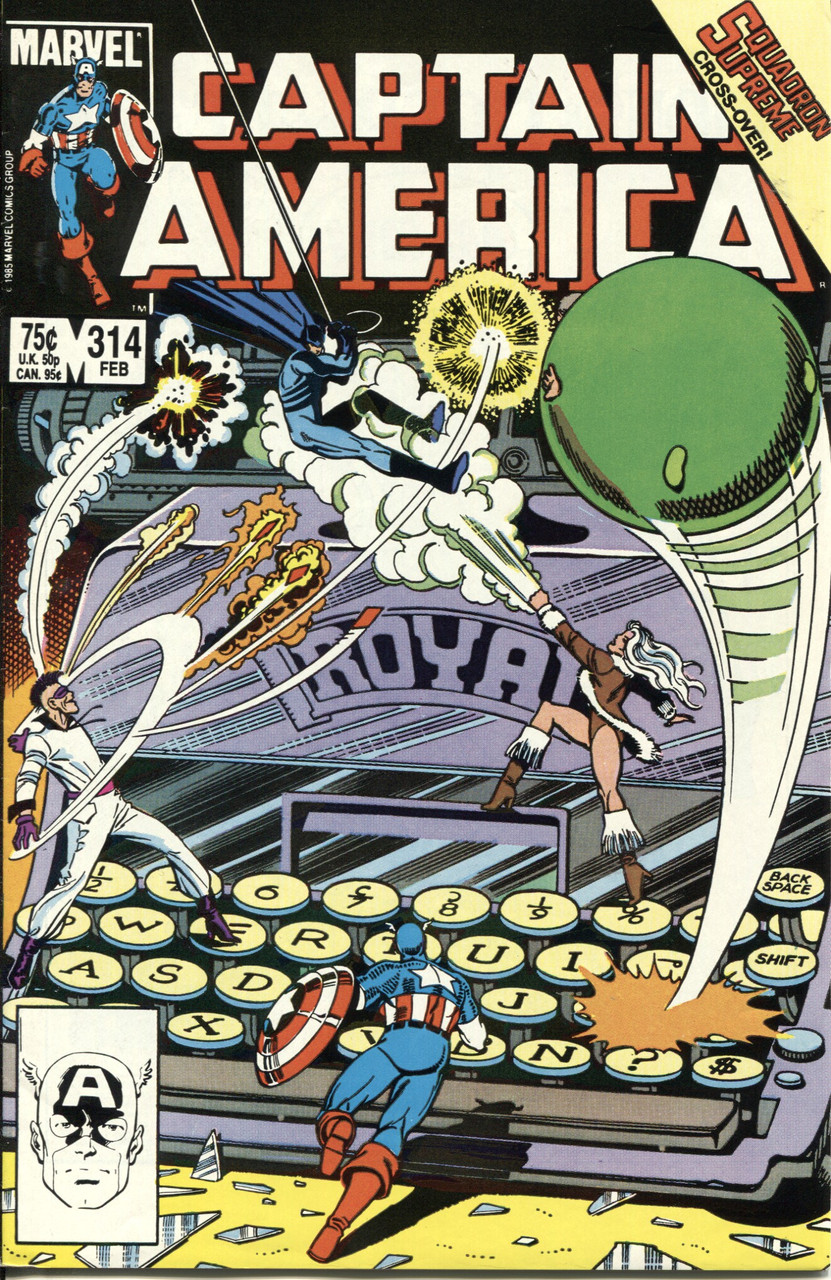 Captain America (1968 Series) #314 NM- 9.2