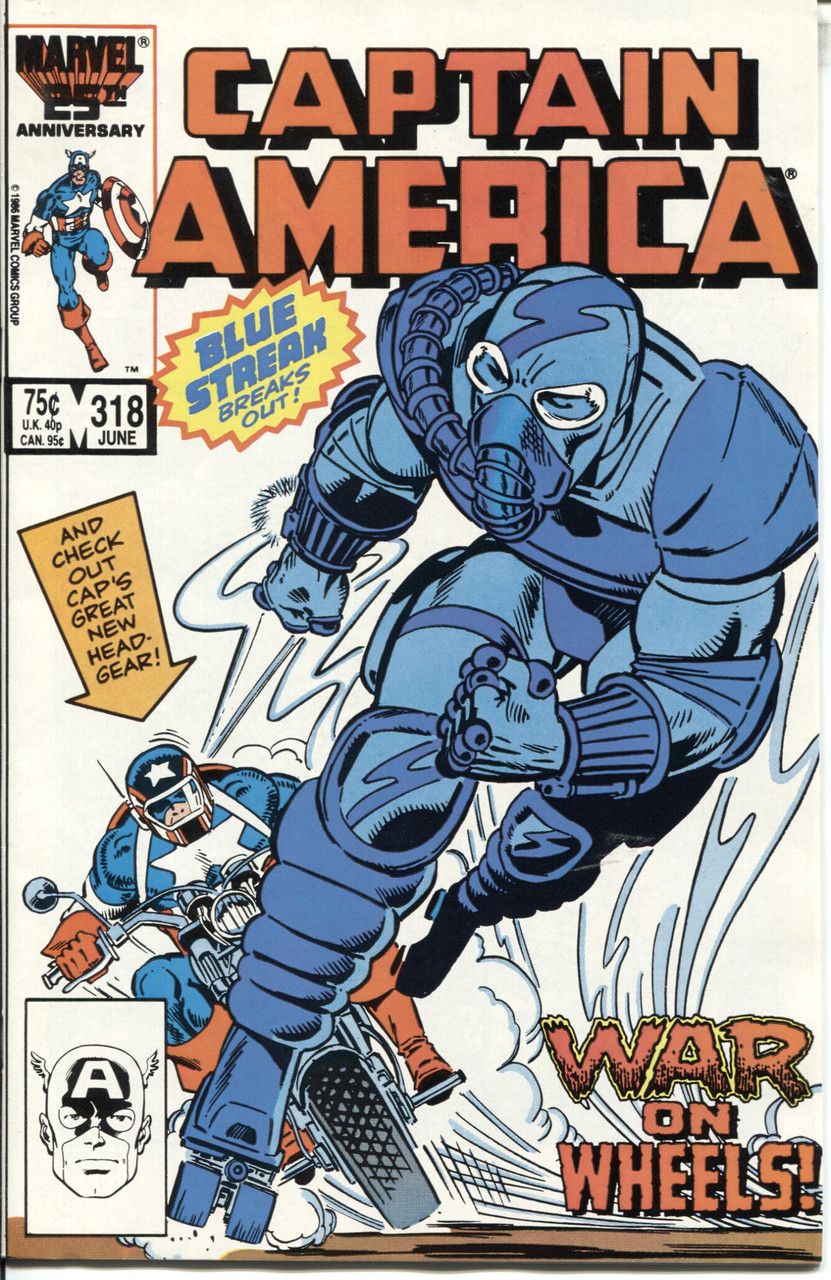 Captain America (1968 Series) #318 NM- 9.2