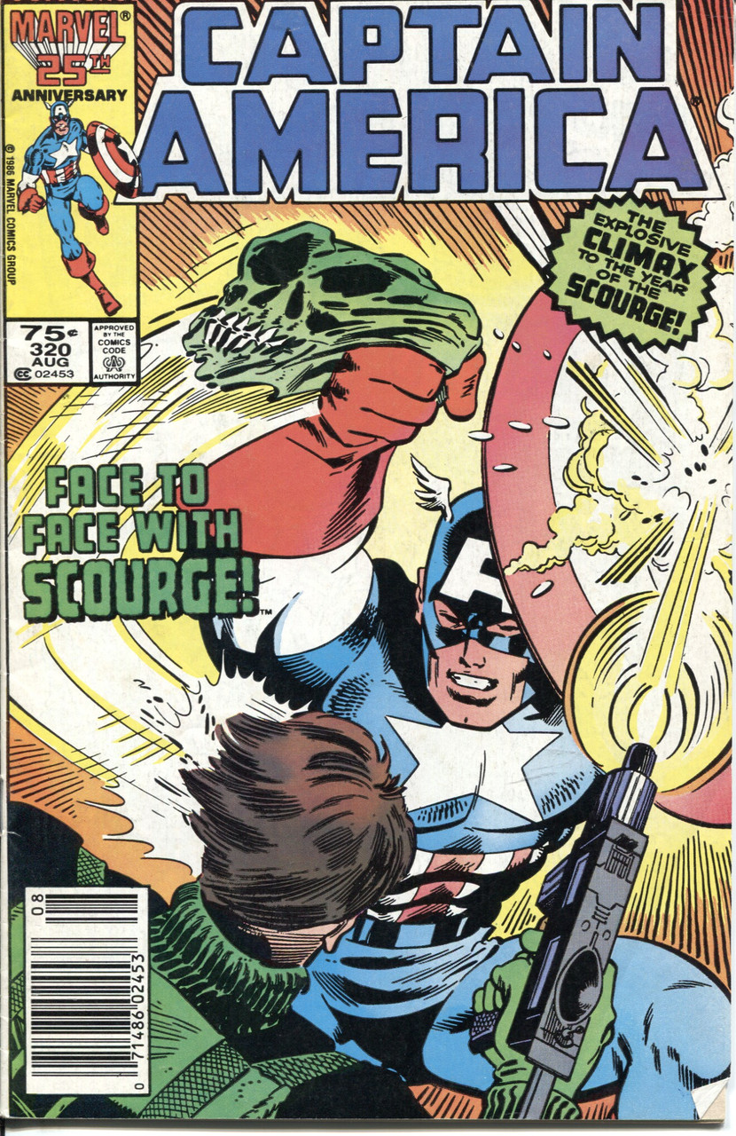 Captain America (1968 Series) #320 Newsstand NM- 9.2