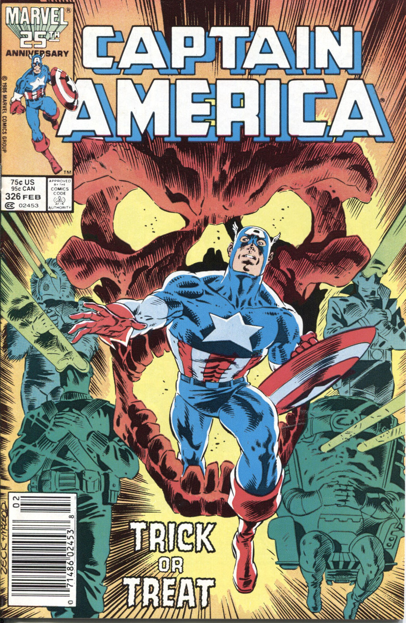 Captain America (1968 Series) #326 Newsstand NM- 9.2