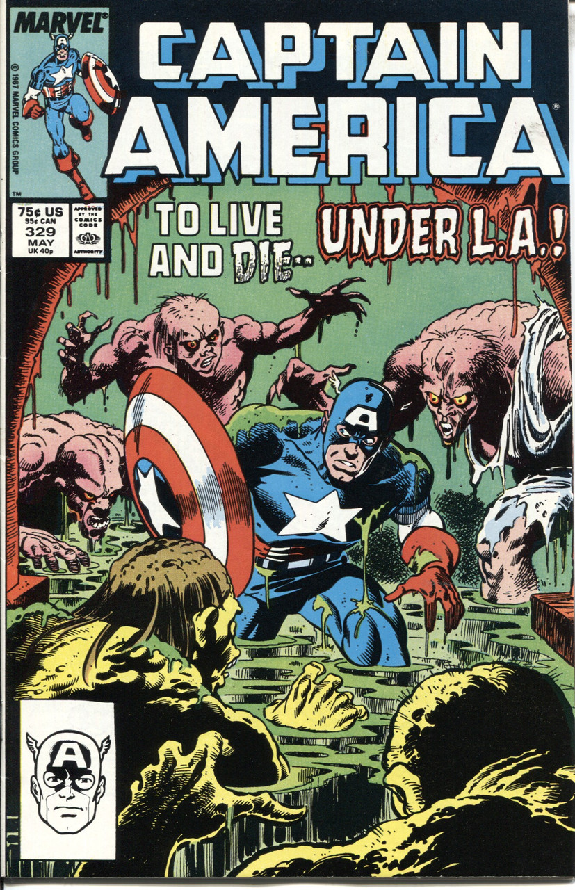 Captain America (1968 Series) #329 NM- 9.2