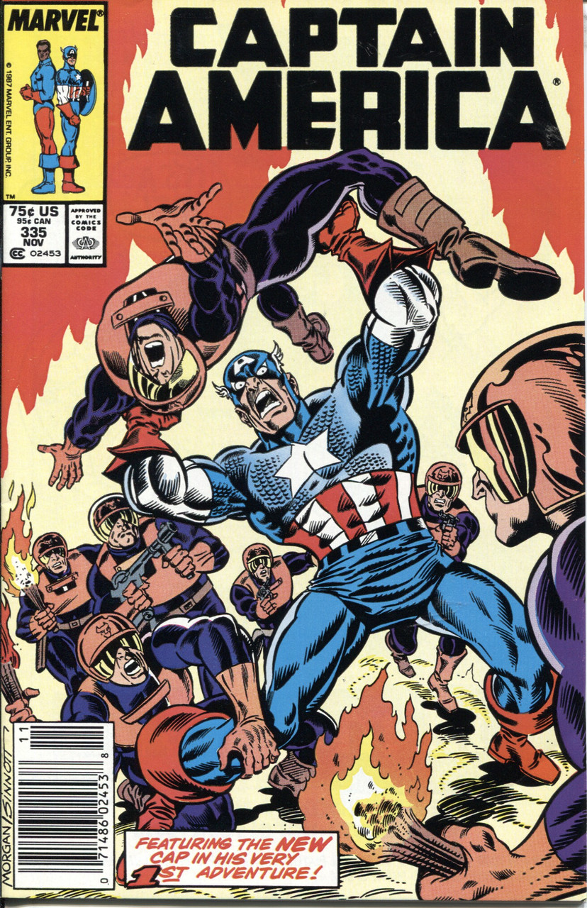 Captain America (1968 Series) #335 Newsstand NM- 9.2