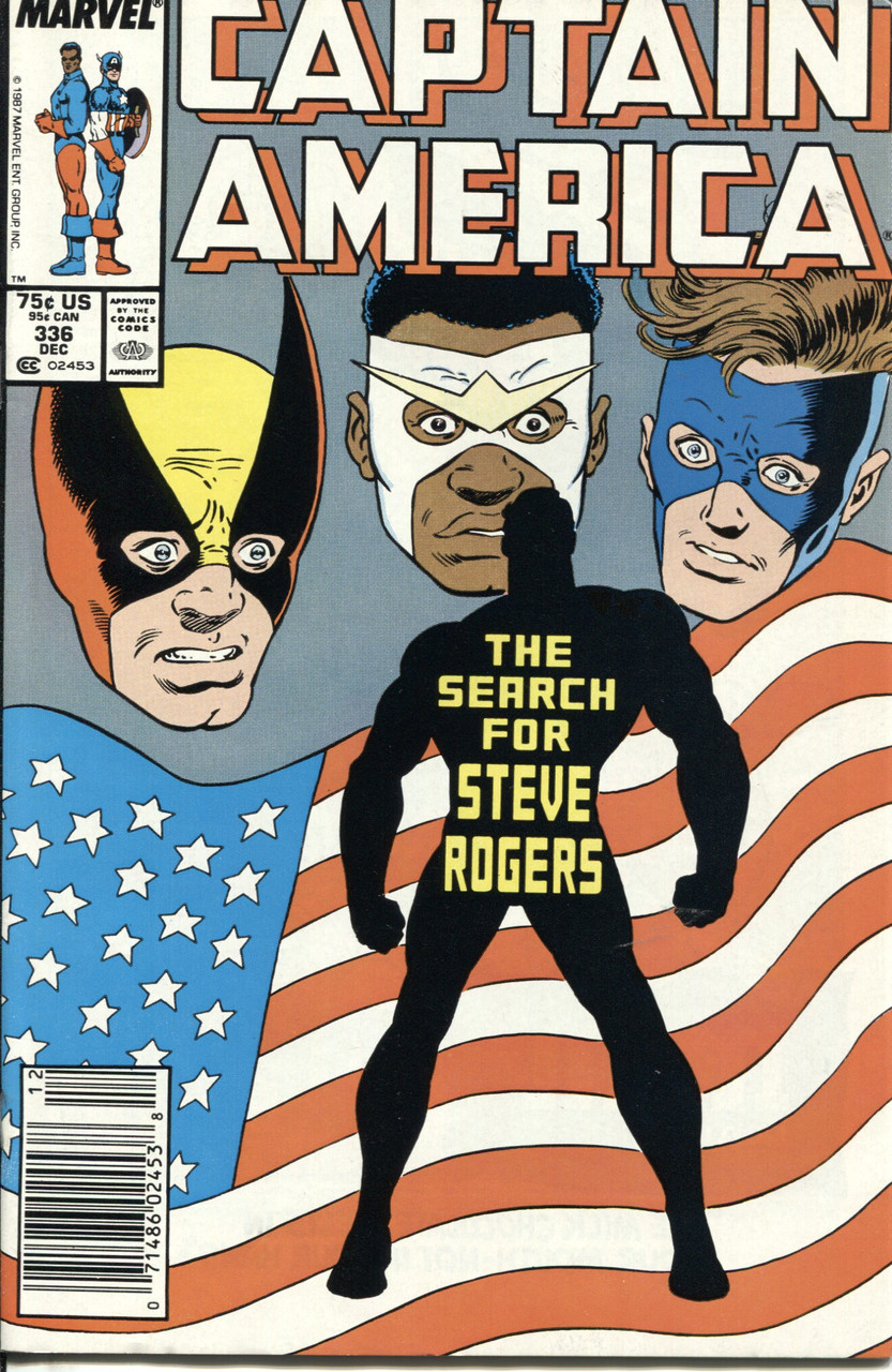 Captain America (1968 Series) #336 Newsstand NM- 9.2